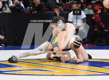 Thumbnail 3 in CIF State Girls Wrestling Championships (SemiFinals) photogallery.