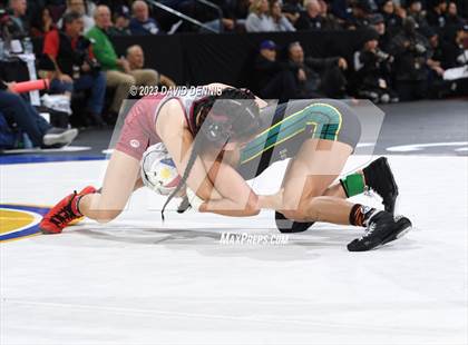 Thumbnail 2 in CIF State Girls Wrestling Championships (SemiFinals) photogallery.