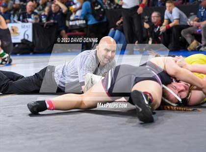 Thumbnail 1 in CIF State Girls Wrestling Championships (SemiFinals) photogallery.