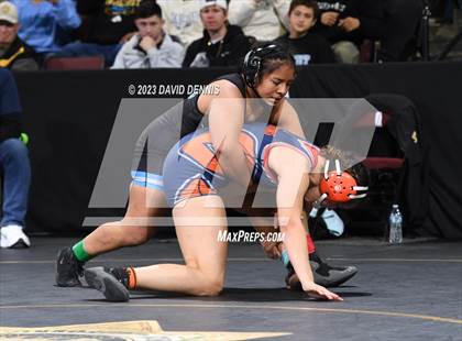 Thumbnail 3 in CIF State Girls Wrestling Championships (SemiFinals) photogallery.