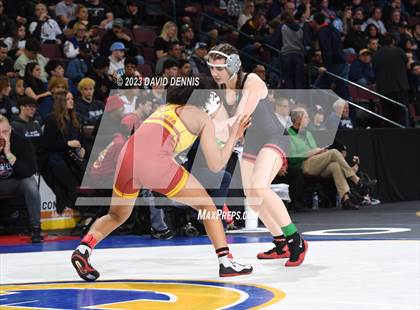 Thumbnail 1 in CIF State Girls Wrestling Championships (SemiFinals) photogallery.