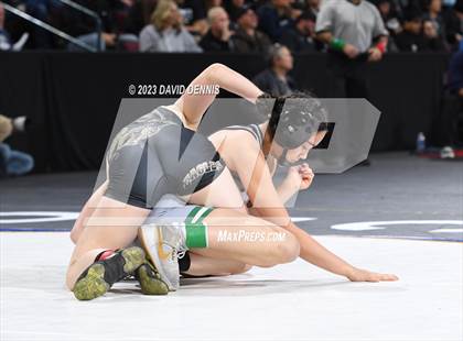 Thumbnail 3 in CIF State Girls Wrestling Championships (SemiFinals) photogallery.