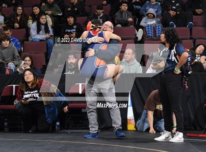Thumbnail 2 in CIF State Girls Wrestling Championships (SemiFinals) photogallery.