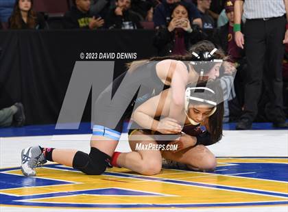 Thumbnail 3 in CIF State Girls Wrestling Championships (SemiFinals) photogallery.