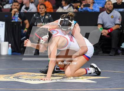 Thumbnail 1 in CIF State Girls Wrestling Championships (SemiFinals) photogallery.