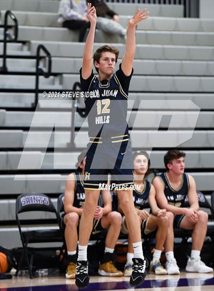 Thumbnail 3 in San Juan Hills vs Rancho Solano Prep (The Holiday Classic) photogallery.