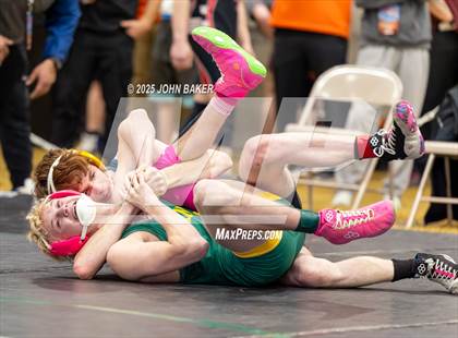 Thumbnail 2 in NIAA 2A State Wrestling Semi-Finals photogallery.