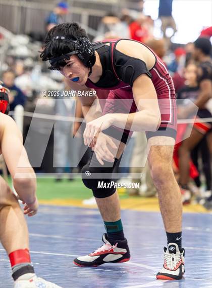 Thumbnail 3 in NIAA 2A State Wrestling Semi-Finals photogallery.