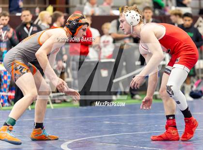 Thumbnail 3 in NIAA 2A State Wrestling Semi-Finals photogallery.