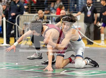 Thumbnail 2 in NIAA 2A State Wrestling Semi-Finals photogallery.