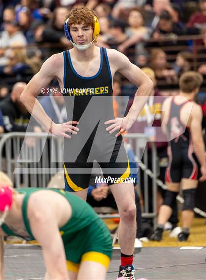 Thumbnail 2 in NIAA 2A State Wrestling Semi-Finals photogallery.