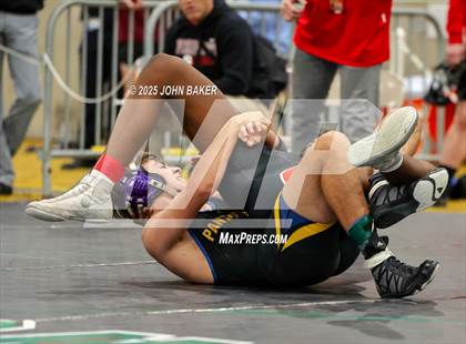 Thumbnail 2 in NIAA 2A State Wrestling Semi-Finals photogallery.