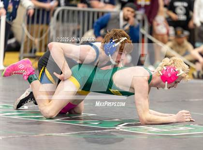 Thumbnail 3 in NIAA 2A State Wrestling Semi-Finals photogallery.