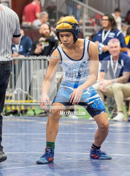 Thumbnail 3 in NIAA 2A State Wrestling Semi-Finals photogallery.