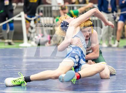 Thumbnail 2 in NIAA 2A State Wrestling Semi-Finals photogallery.