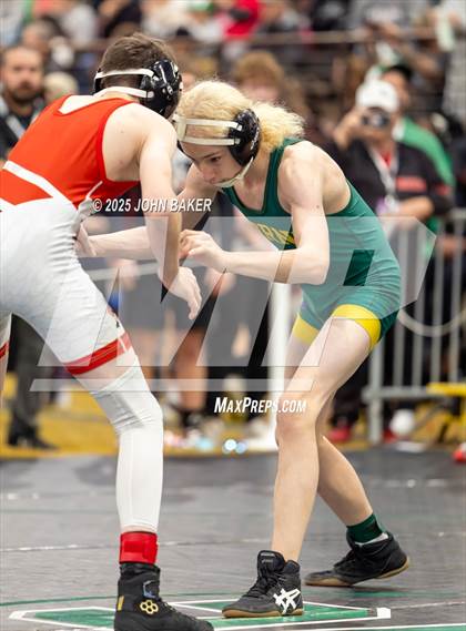 Thumbnail 2 in NIAA 2A State Wrestling Semi-Finals photogallery.