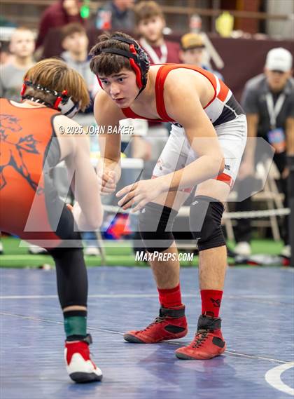 Thumbnail 2 in NIAA 2A State Wrestling Semi-Finals photogallery.