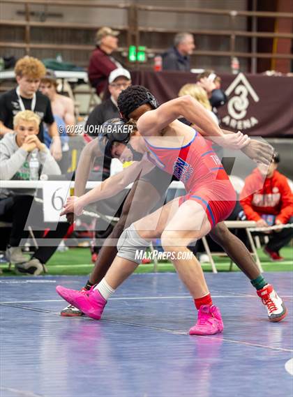 Thumbnail 3 in NIAA 2A State Wrestling Semi-Finals photogallery.