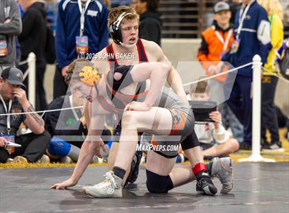 Thumbnail 2 in NIAA 2A State Wrestling Semi-Finals photogallery.