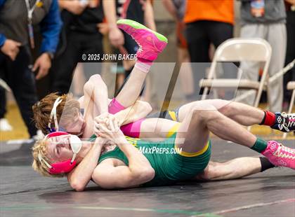 Thumbnail 1 in NIAA 2A State Wrestling Semi-Finals photogallery.