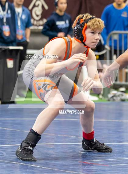 Thumbnail 1 in NIAA 2A State Wrestling Semi-Finals photogallery.