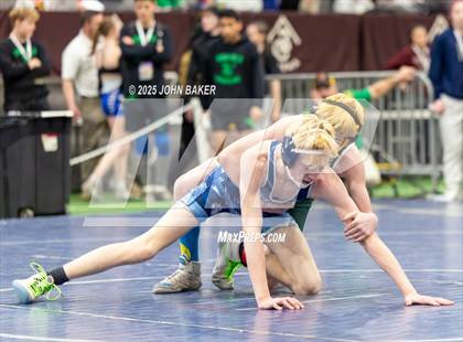 Thumbnail 3 in NIAA 2A State Wrestling Semi-Finals photogallery.