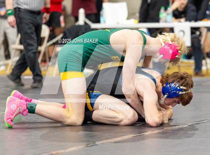 Thumbnail 3 in NIAA 2A State Wrestling Semi-Finals photogallery.