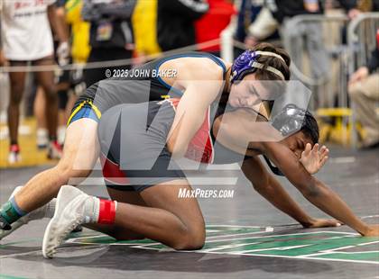 Thumbnail 3 in NIAA 2A State Wrestling Semi-Finals photogallery.