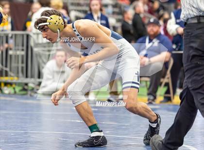 Thumbnail 3 in NIAA 2A State Wrestling Semi-Finals photogallery.