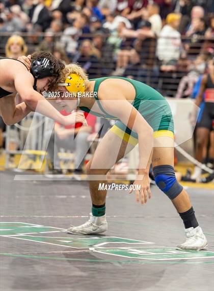 Thumbnail 2 in NIAA 2A State Wrestling Semi-Finals photogallery.