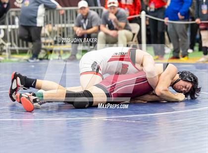 Thumbnail 3 in NIAA 2A State Wrestling Semi-Finals photogallery.