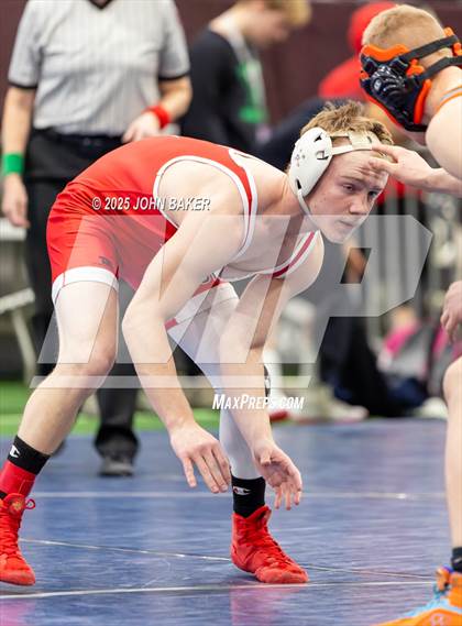 Thumbnail 1 in NIAA 2A State Wrestling Semi-Finals photogallery.