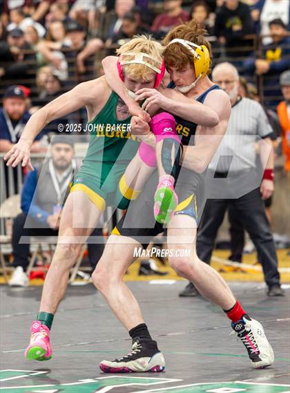 Thumbnail 2 in NIAA 2A State Wrestling Semi-Finals photogallery.