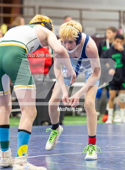 Thumbnail 3 in NIAA 2A State Wrestling Semi-Finals photogallery.