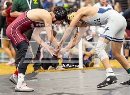 Thumbnail 3 in NIAA 2A State Wrestling Semi-Finals photogallery.