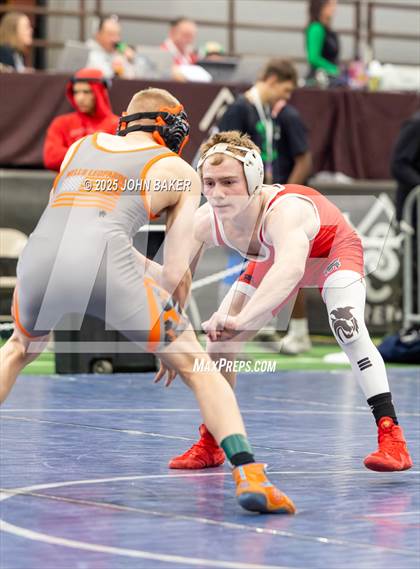 Thumbnail 2 in NIAA 2A State Wrestling Semi-Finals photogallery.