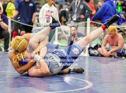 Thumbnail 2 in NIAA 2A State Wrestling Semi-Finals photogallery.