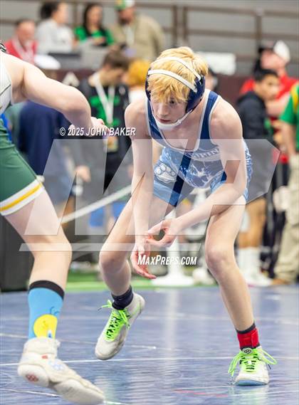 Thumbnail 2 in NIAA 2A State Wrestling Semi-Finals photogallery.