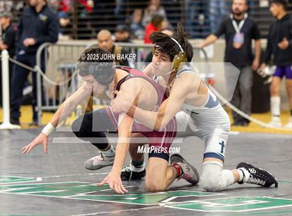 Thumbnail 1 in NIAA 2A State Wrestling Semi-Finals photogallery.