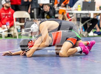 Thumbnail 2 in NIAA 2A State Wrestling Semi-Finals photogallery.