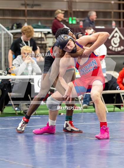 Thumbnail 2 in NIAA 2A State Wrestling Semi-Finals photogallery.