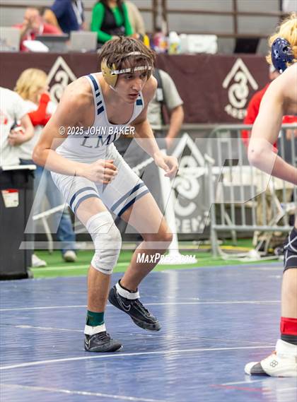 Thumbnail 3 in NIAA 2A State Wrestling Semi-Finals photogallery.