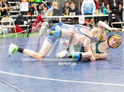 Thumbnail 2 in NIAA 2A State Wrestling Semi-Finals photogallery.