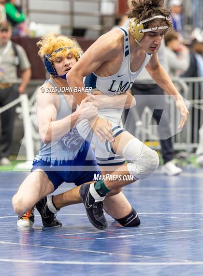 Thumbnail 2 in NIAA 2A State Wrestling Semi-Finals photogallery.