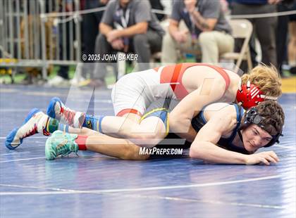 Thumbnail 2 in NIAA 2A State Wrestling Semi-Finals photogallery.