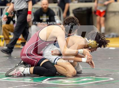 Thumbnail 3 in NIAA 2A State Wrestling Semi-Finals photogallery.