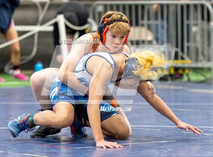 Thumbnail 2 in NIAA 2A State Wrestling Semi-Finals photogallery.