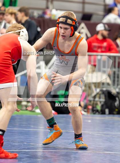 Thumbnail 2 in NIAA 2A State Wrestling Semi-Finals photogallery.