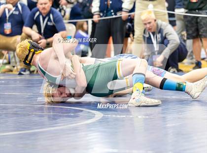 Thumbnail 2 in NIAA 2A State Wrestling Semi-Finals photogallery.