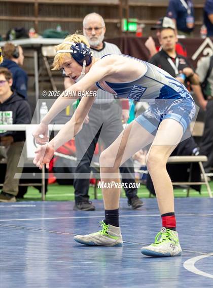 Thumbnail 1 in NIAA 2A State Wrestling Semi-Finals photogallery.